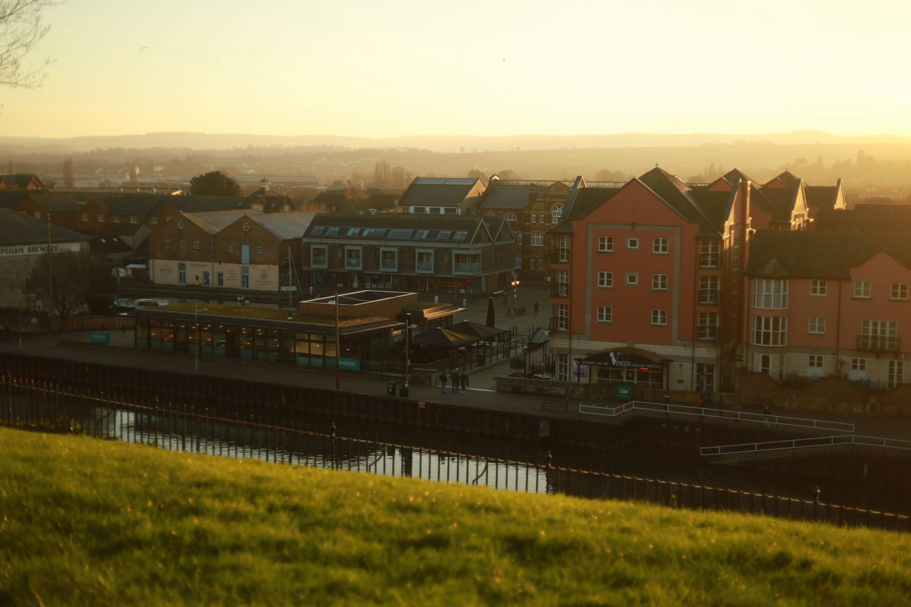 Exeter sunset