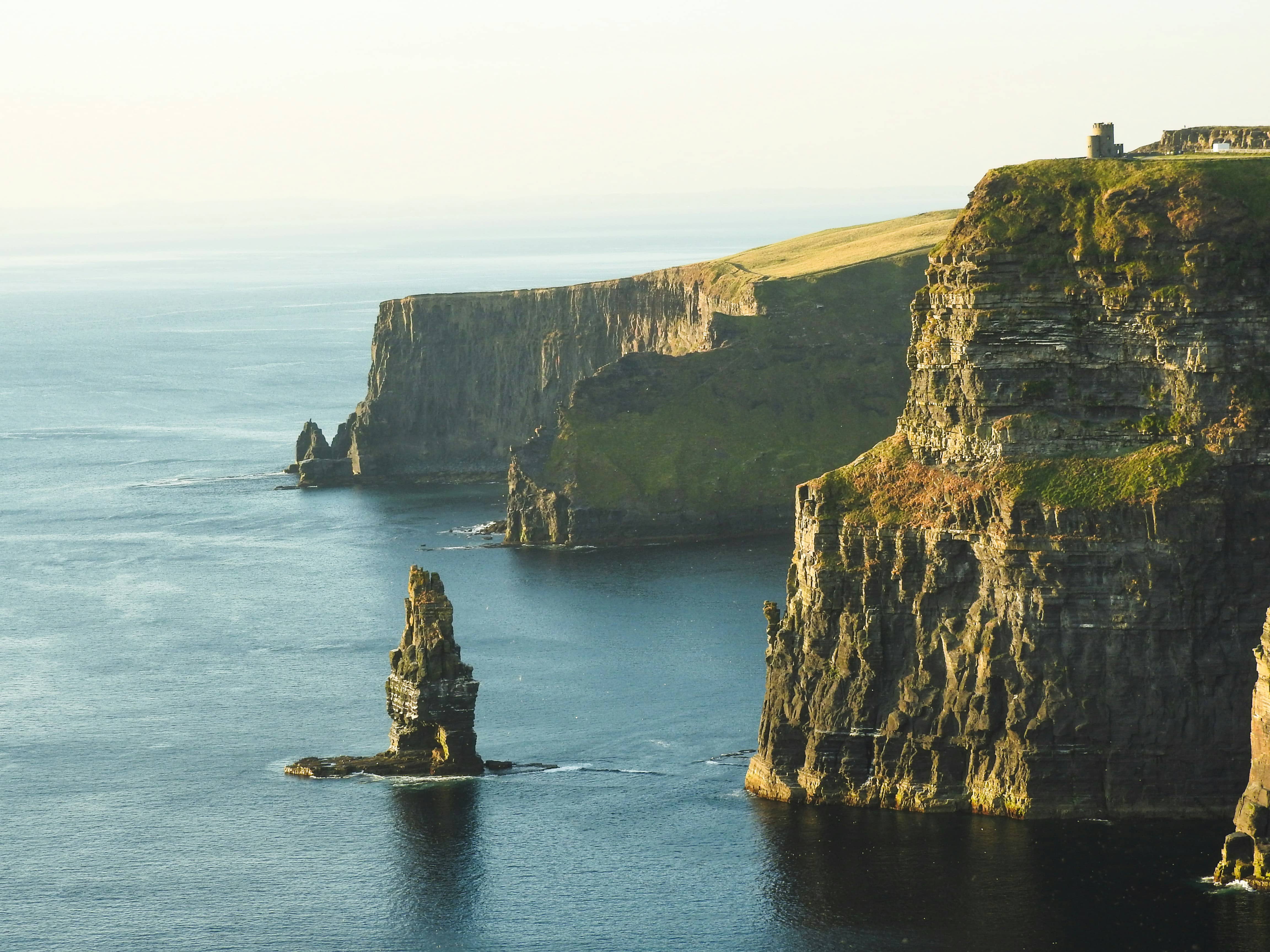 Irish cliffside